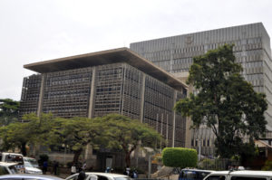 Bank of Uganda's head office in Kampala.