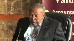 Emmanuel Tumusiime-Mutebi, the governor of the Bank of Uganda