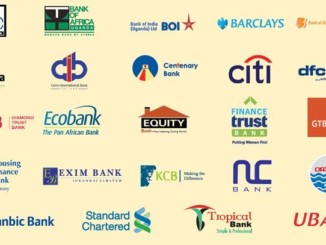 Logos of Uganda's commercial banks