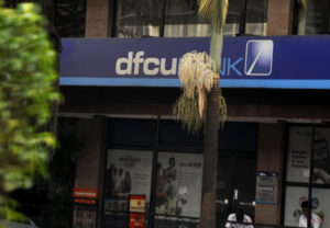 A Dfcu Bank branch in Kampala