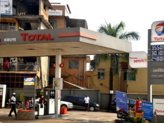 Total fuel station in Kampala
