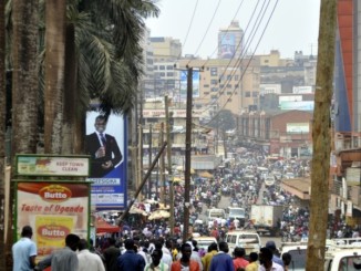 Namirembe Road in downtown Kampala