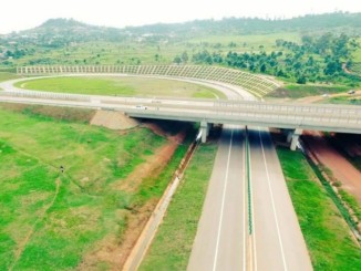 The Entebbe Expressway, which was officially launched this year