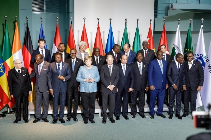 African presidents in a group photo