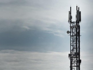 A mobile phone mast