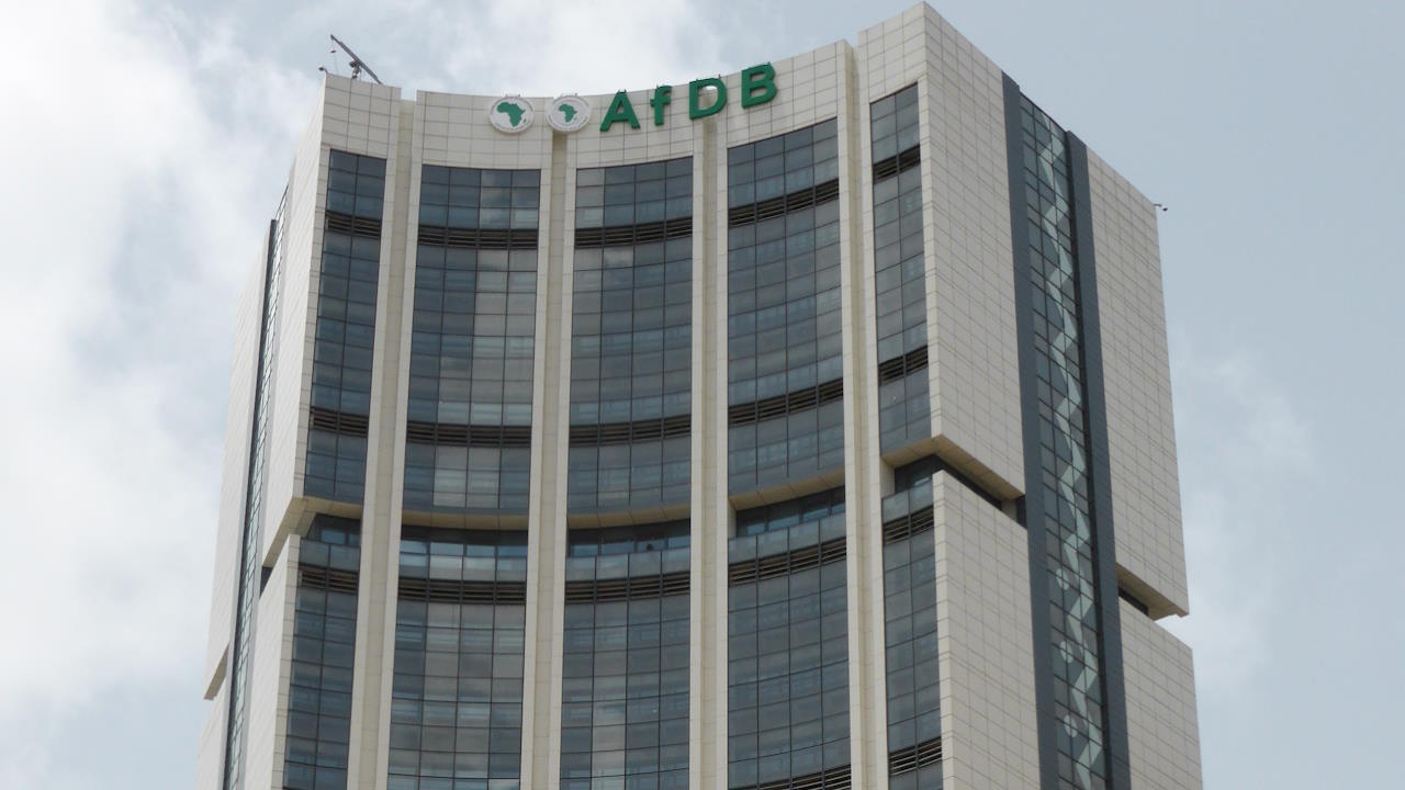 The African Development Bank headquarters building in Abidjan, Ivory Coast