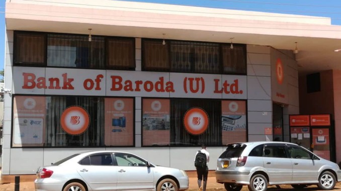 A branch of Uganda's Bank of Baroda