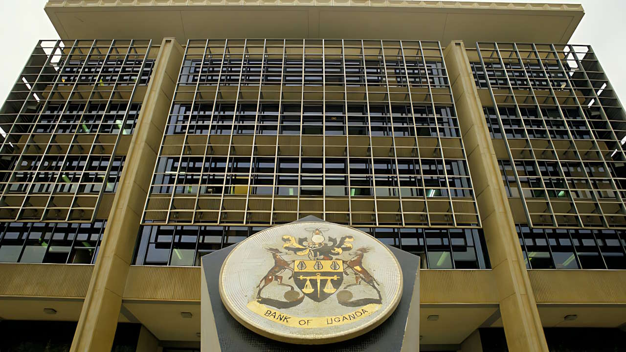 The Bank of Uganda's headquarters in Kampala