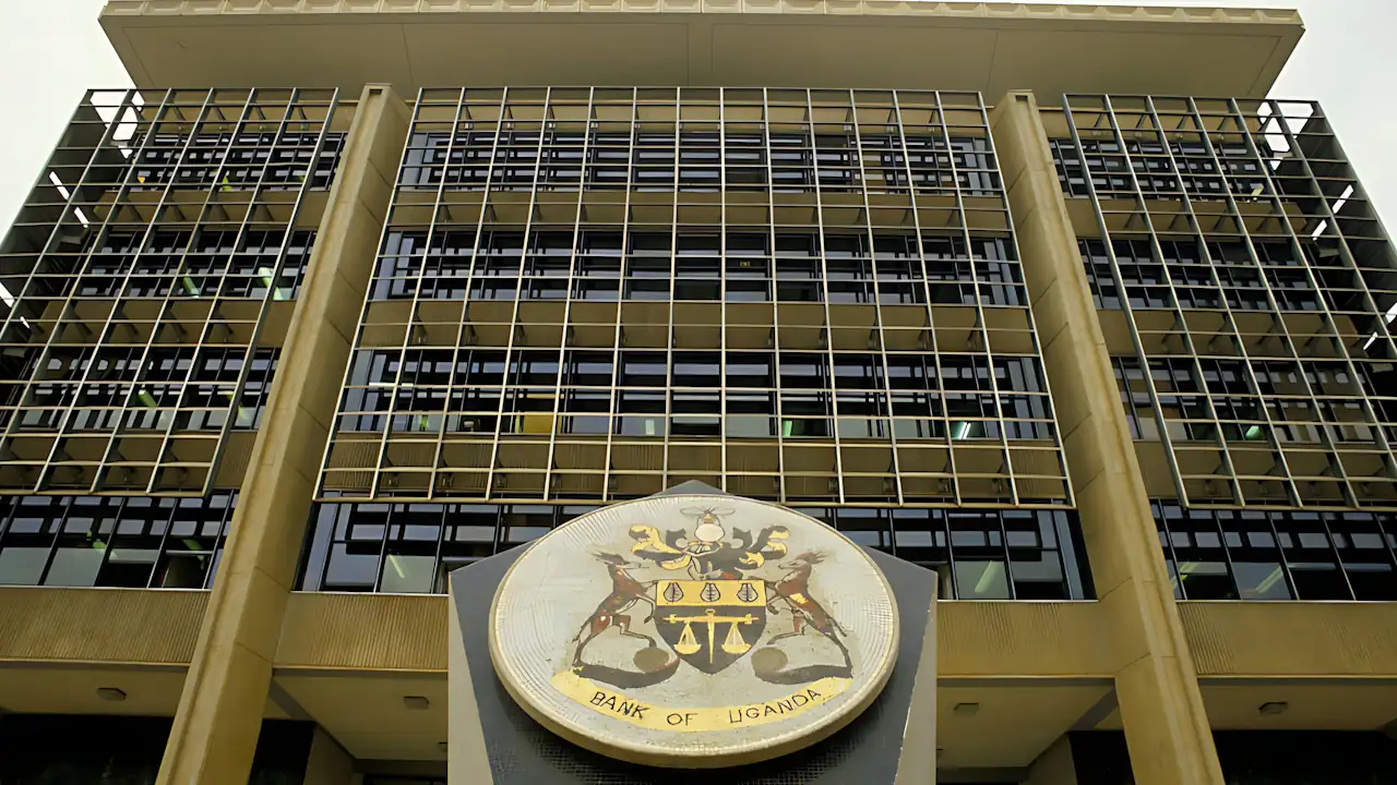 The Bank of Uganda's headquarters in Kampala