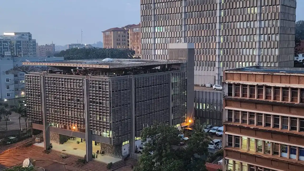 The Bank of Uganda's headquarters in Kampala