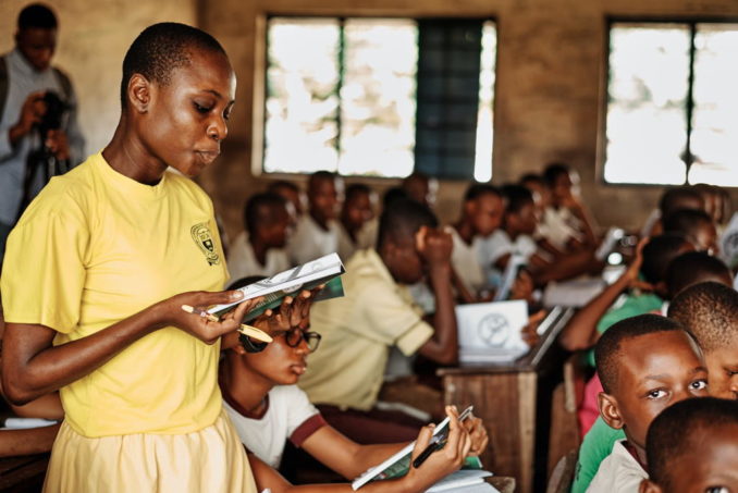 Learners in Port Harcourt, Nigeria