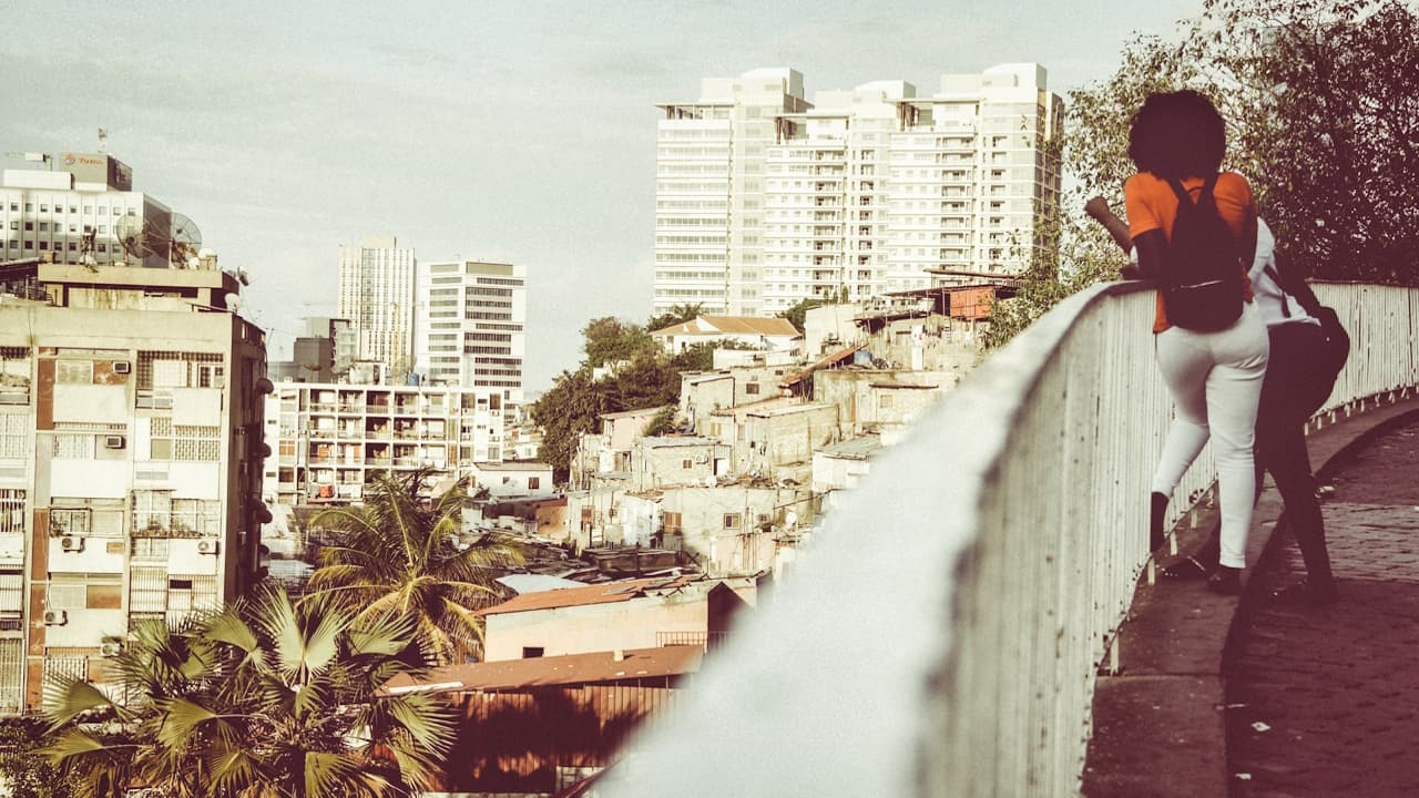 Cityscape of Luanda, Angola