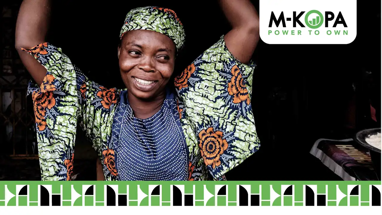 The cover of M-Kopa's 2024 Impact Report. The fintech released the report this week, in which the company annually discloses its progress against key social and environmental impact metrics.
