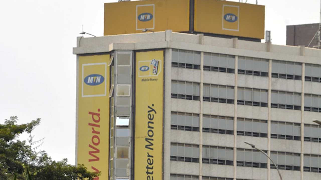 The head offices of MTN Uganda in Kampala