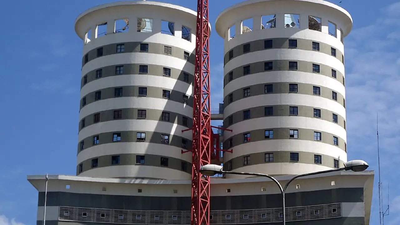 The Nation Media Group's head offices in Nairobi
