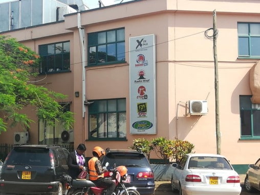 An office building