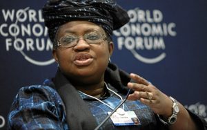 Nigeria's Ngozi Okonjo-Iweala at the World Economic Forum in Davos, 2010