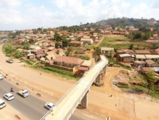 Construction works on the Kampala Northern Bypass Project