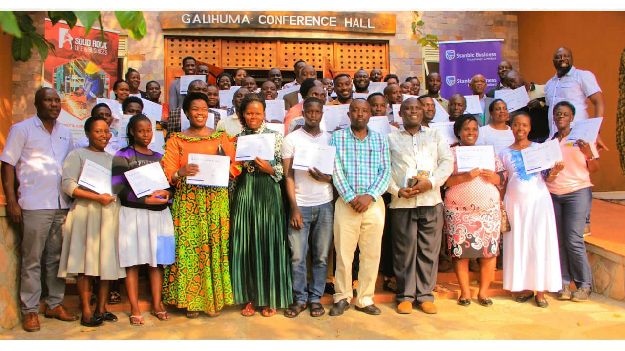 Participants at a capacity building training programme conducted by Stanbic Business Incubator Limited for small and medium enterprises interested in bidding for contracts on the proposed East African Crude Oil Pipeline (EACOP) project.