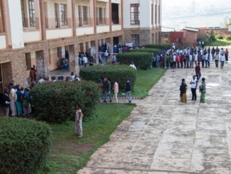 Voters line up to vote in DR Congo's 2018 general elections
